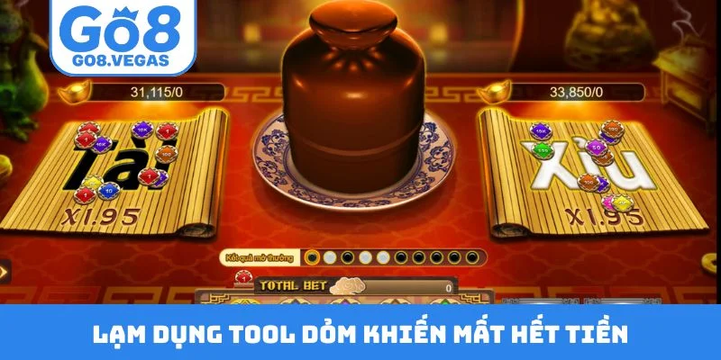 Lạm dụng tool dỏm khiến mất hết tiền Lạm dụng tool dỏm khiến mất hết tiền